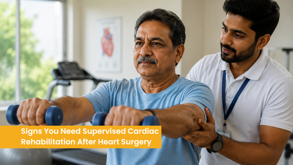 Signs you need supervised cardiac rehabilitation